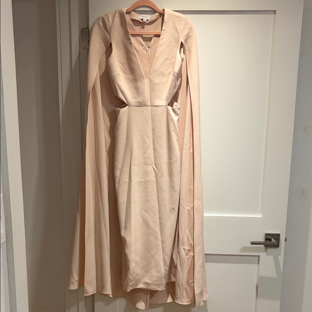 Reiss Blush Long Sleeve Dress